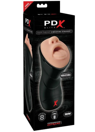 PDX ELITE - DEEP THROAT VIBRIERENDER STROKER - Mundmasturbator