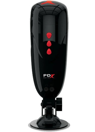 PDX Elite - Dirty Talk Starter Stroker - mit Vibration und erotischer Sprachfunktion - Automatischer Masturbator