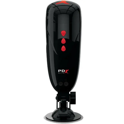 PDX Elite - Dirty Talk Starter Stroker - mit Vibration und erotischer Sprachfunktion - Automatischer Masturbator
