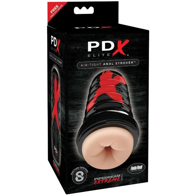PDX ELITE - LUFTDICHTER ANAL-STROKER - Anus-Masturbator ohne Vibration