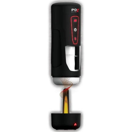 PDX ELITE - MILK ME HOTTER AUTOMATISCHER MASTURBATOR MIT STOSS- UND WÄRMEEFFEKTVIBRATION