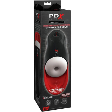 PDX ELITE - STROKER FAP-O-MATIC PRO MIT TESTIKELBASIS - Automatischer Masturbator