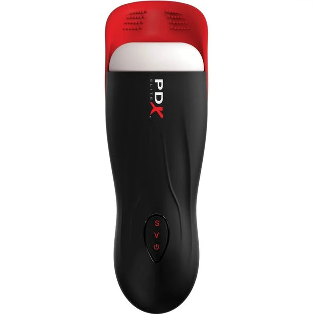 PDX ELITE - STROKER FAP-O-MATIC PRO MIT TESTIKELBASIS - Automatischer Masturbator