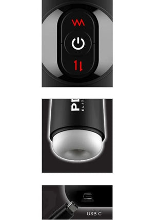 PDX ELITE - STROKER MOTO-MILKER VIBRATOR - Automatischer Masturbator