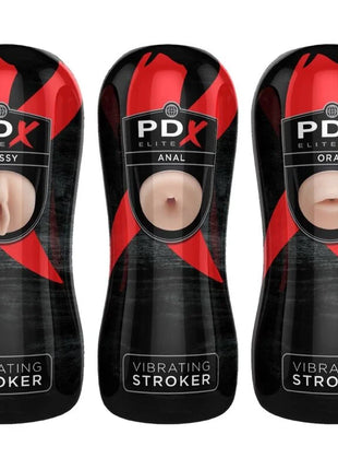 PDX ELITE - STROKER SET 12 EINHEITEN: 6X VAGINA 3X ANO 3X MUND