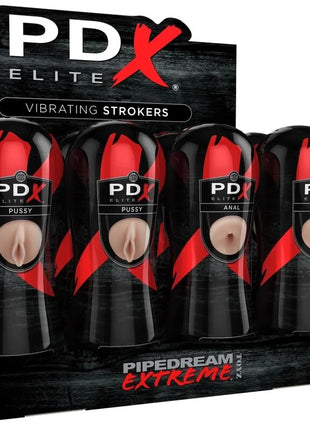 PDX ELITE - STROKER SET 12 EINHEITEN: 6X VAGINA 3X ANO 3X MUND
