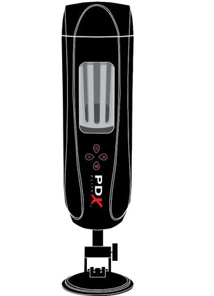 PDX ELITE - STROKER ULTIMATE MILKER 2 ROTIEREND & VIBRATOR
