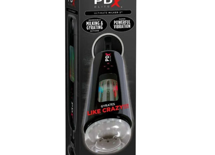 PDX ELITE - STROKER ULTIMATE MILKER 2 ROTIEREND & VIBRATOR