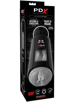 PDX ELITE - STROKER ULTIMATIVER MILKER MIT STIMME - Automatischer Masturbator
