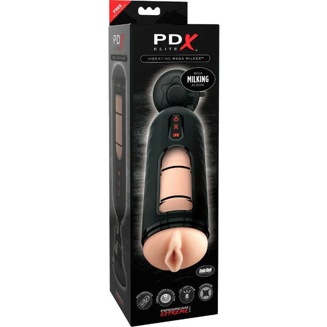 PDX ELITE - VIBRIERENDER MEGA Milker - Masturbator