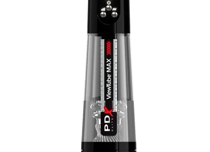 PDX ELITE - VIEWTUBE MAX VIEW AUTOMATISCHER MASTURNADOR MIT TRANSPARENTER ABSAUGUNG