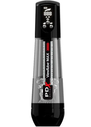 PDX ELITE - VIEWTUBE MAX VIEW AUTOMATISCHER MASTURNADOR MIT TRANSPARENTER ABSAUGUNG