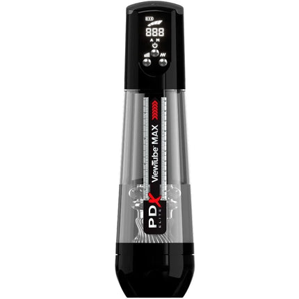 PDX ELITE - VIEWTUBE MAX VIEW AUTOMATISCHER MASTURNADOR MIT TRANSPARENTER ABSAUGUNG
