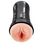 Pdx extreme realistischer selbstschmierbarer masturbator mit super leckeren pinken silikonlippen und griffigem schwarz