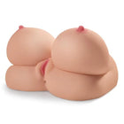 Pdx extreme titty fuck-her interaktiver brustmasturbator in rosa aus realistischem fantaflesh®-material mit usb-aufladung
