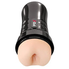 Pdx extreme wet bussies super bangin butthole anal stroker 20,8 cm schwarz mit glänzendem, hautfarbenem silikonkopf