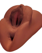 PDX PLUS - PERFECT PUSSY DOUBLE STROKER NATÜRLICHER VAGINA UND ANUS MASTURBATOR - Brown - Vagina Masturbatoren