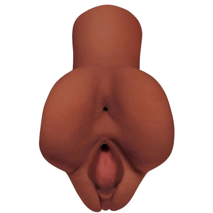PDX PLUS - PICK YOUR PLEASURE - DOPPEL MASTURBATOR - Brown - Doppelter Masturbator