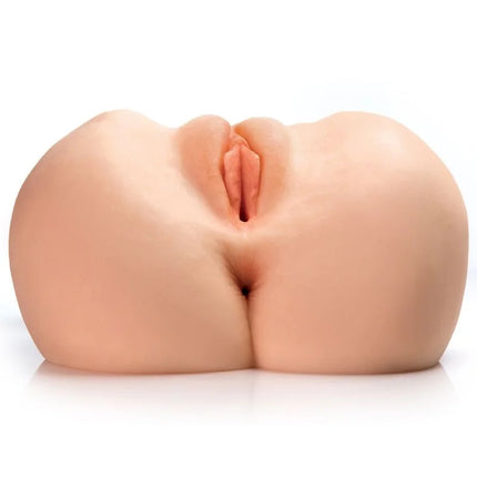 PDX PLUS - realistischer Frauen Torso – Fanta Flesh Masturbator mit Doppelkanal - Realistische Masturbatoren