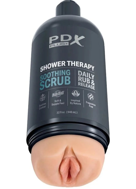 PDX PLUS - STROKER MASTURBATOR - DISKRETES FLASCHENDESIGN - Beige - Vagina Masturbatoren