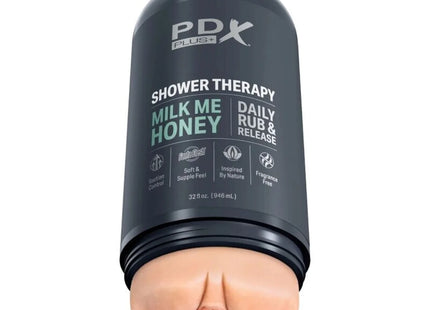 PDX PLUS - STROKER MASTURBATOR DISKRETES FLASCHENDESIGN MILK ME HONEY CANDY SHAMPOO - Vagina Masturbatoren