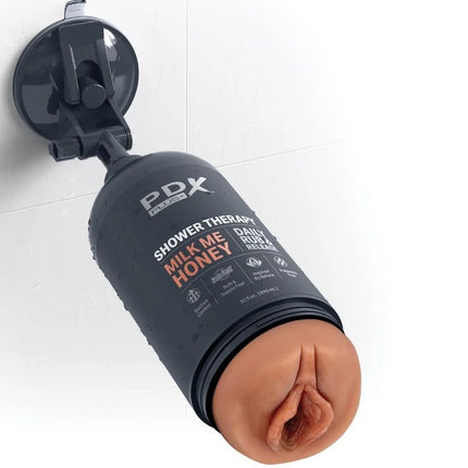 PDX PLUS - STROKER MASTURBATOR DISKRETES FLASCHENDESIGN MILK ME HONEY CANDY SHAMPOO - Vagina Masturbatoren