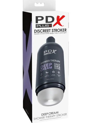 PDX PLUS - STROKER MASTURBATOR DISKRETES TIEFE CREME-SHAMPOO-FLASCHEN-DESIGN - Masturbator