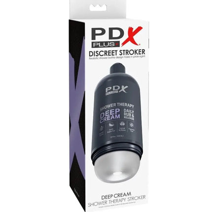 PDX PLUS - STROKER MASTURBATOR DISKRETES TIEFE CREME-SHAMPOO-FLASCHEN-DESIGN - Masturbator