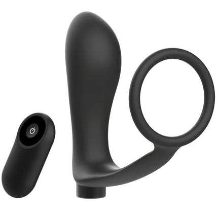 PENISRING MIT FERNBEDIENUNG ANALPLUG - Analplug