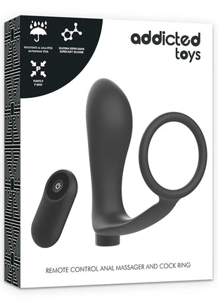 PENISRING MIT FERNBEDIENUNG ANALPLUG - Analplug