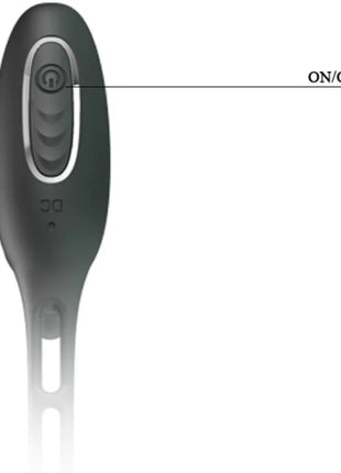 PENISRING MIT VIBRATOR-PLUG - Analplug