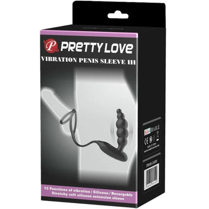 PENISRING MIT VIBRATOR-PLUG - Analplug