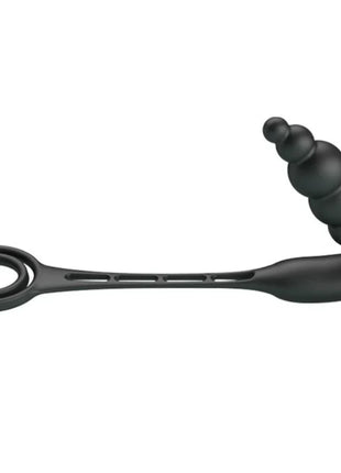 PENISRING MIT VIBRATOR-PLUG - Analplug