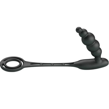 PENISRING MIT VIBRATOR-PLUG - Analplug