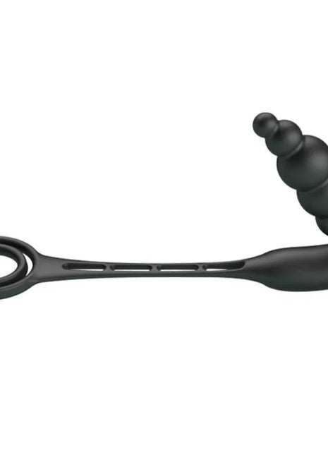 PENISRING MIT VIBRATOR-PLUG - Analplug