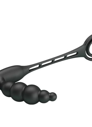 PENISRING MIT VIBRATOR-PLUG - Analplug