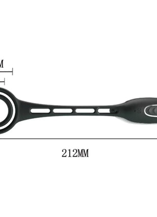 PENISRING MIT VIBRATOR-PLUG - Analplug