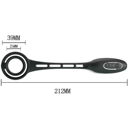 PENISRING MIT VIBRATOR-PLUG - Analplug