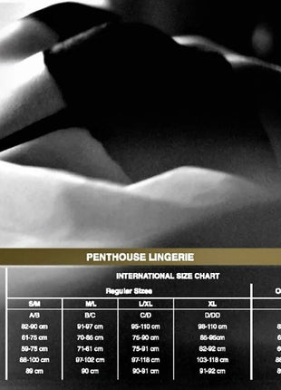 Penthouse classified tanga weiss l xl international größentabelle mit maßen zu brust unterbrust taillie hüfte und schrittlänge