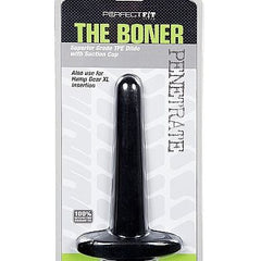 Schwarzer kunststoff der boner mit saugnapfbasis in blisterverpackung von perfect fit brand