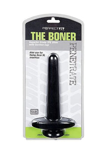 Schwarzer kunststoff der boner mit saugnapfbasis in blisterverpackung von perfect fit brand