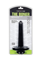 Schwarzer kunststoff der boner mit saugnapfbasis in blisterverpackung von perfect fit brand