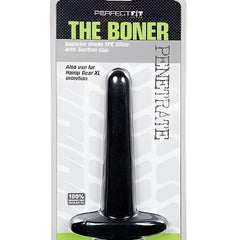Schwarzer kunststoff der boner mit saugnapfbasis in blisterverpackung von perfect fit brand