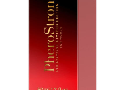 Roter verlauf box für pherostrong pheromon parfum limitierte edition für frauen 50 ml