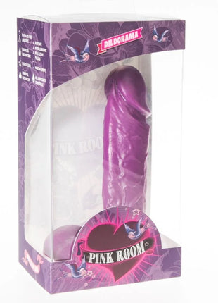 PINK ROOM - AMADEO REALISTISCHER DILDO LILA 15,5 CM - Dildo mit Saugnapf