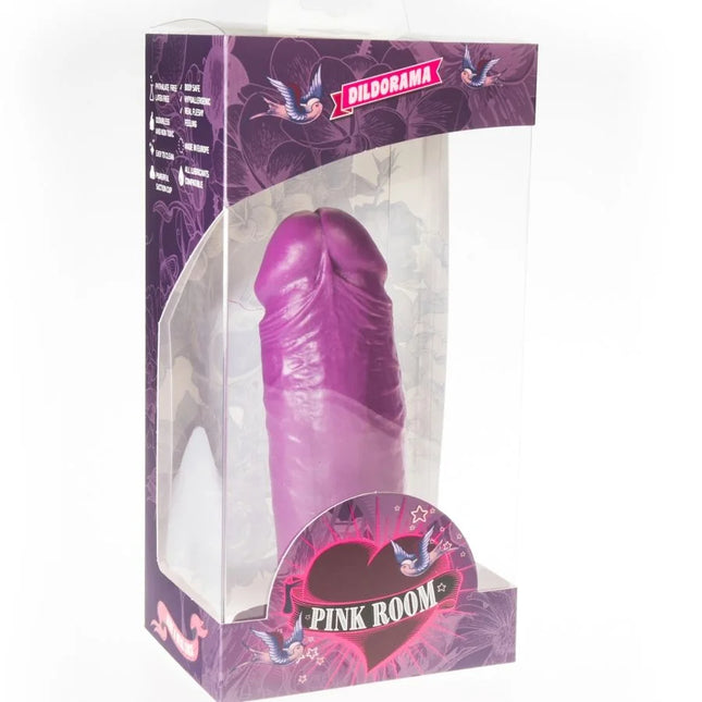 PINK ROOM - DAEL REALISTISCHER DILDO LILA 18,5 CM - Dildo mit Saugnapf