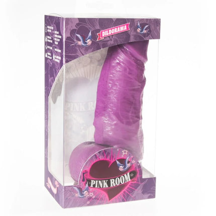 PINK ROOM - DAYAN REALISTISCHER DILDO LILA 17 CM - Dildo mit Saugnapf