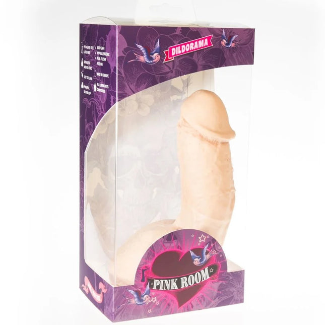 PINK ROOM - ELIAN REALISTISCHER DILDO FLEISCH 17,5 CM - Dildo mit Saugnapf