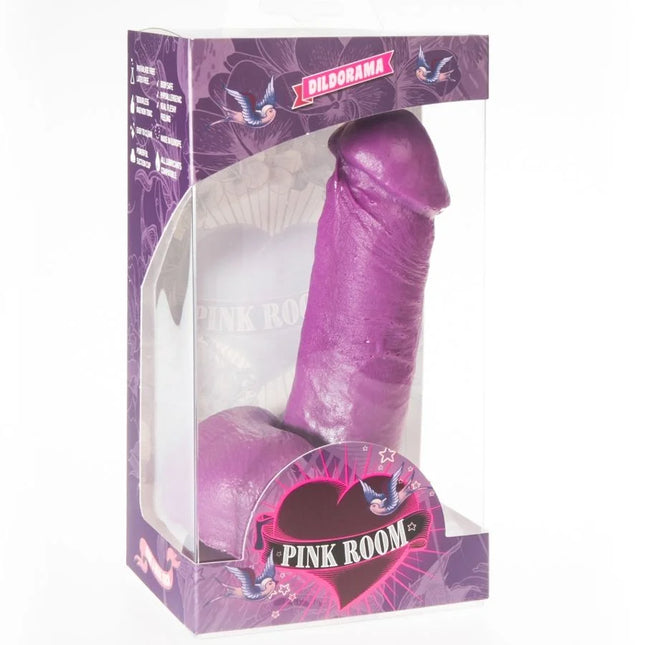 PINK ROOM - NAO REALISTISCHER DILDO LILA 16 CM - Dildo mit Saugnapf