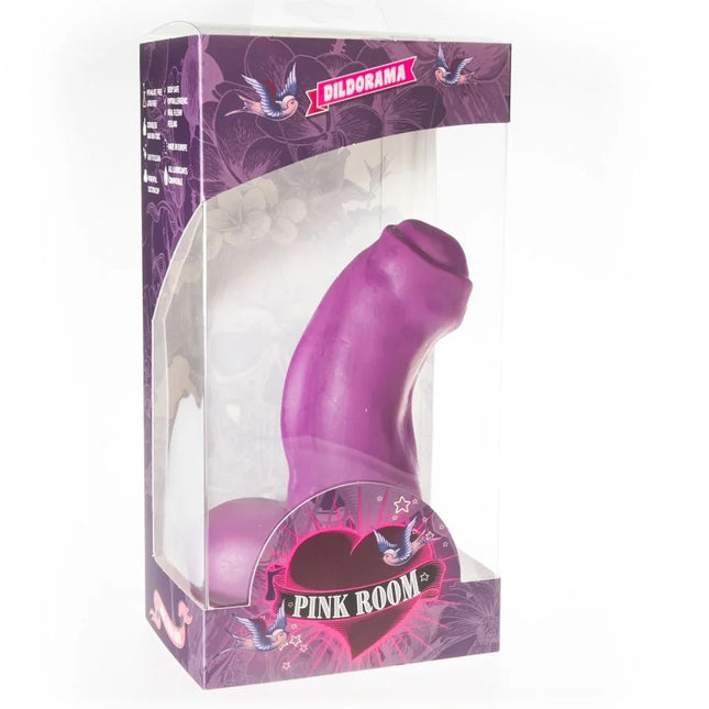 PINK ROOM - NESTOR REALISTISCHER DILDO LILA 16,5 CM - Dildo mit Saugnapf